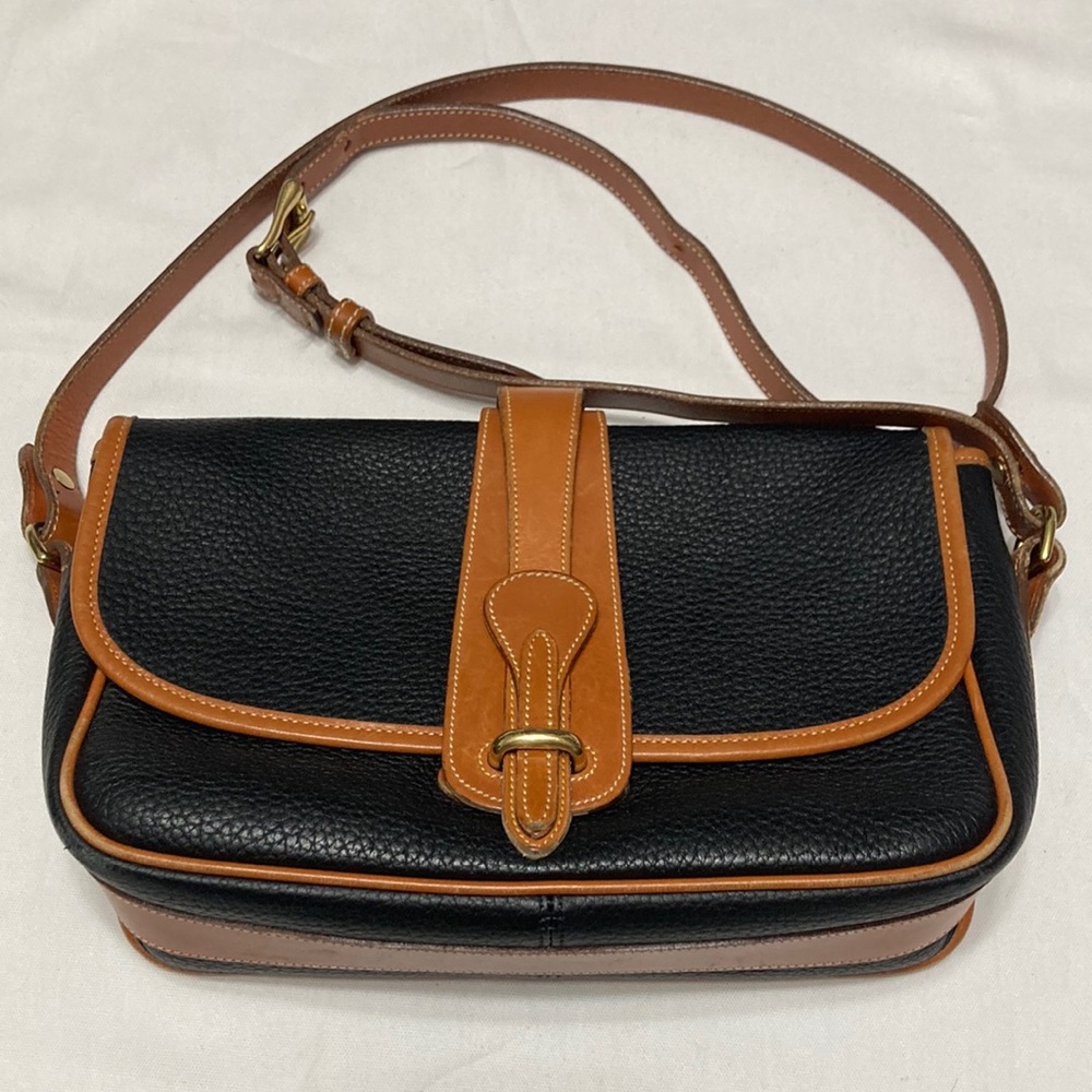 Vintage Dooney & Bourke All Weather Leather Crossbody Bag